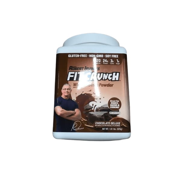 Fit Crunch Chocolate Deluxe Whey Protein Powder, 1.81 lbs. - ShelHealth.Com