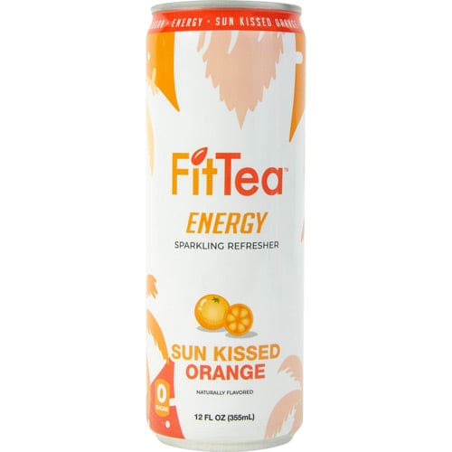 Fit Tea Energy Sun Kissed Orange 12 fl oz - Fit Tea Energy