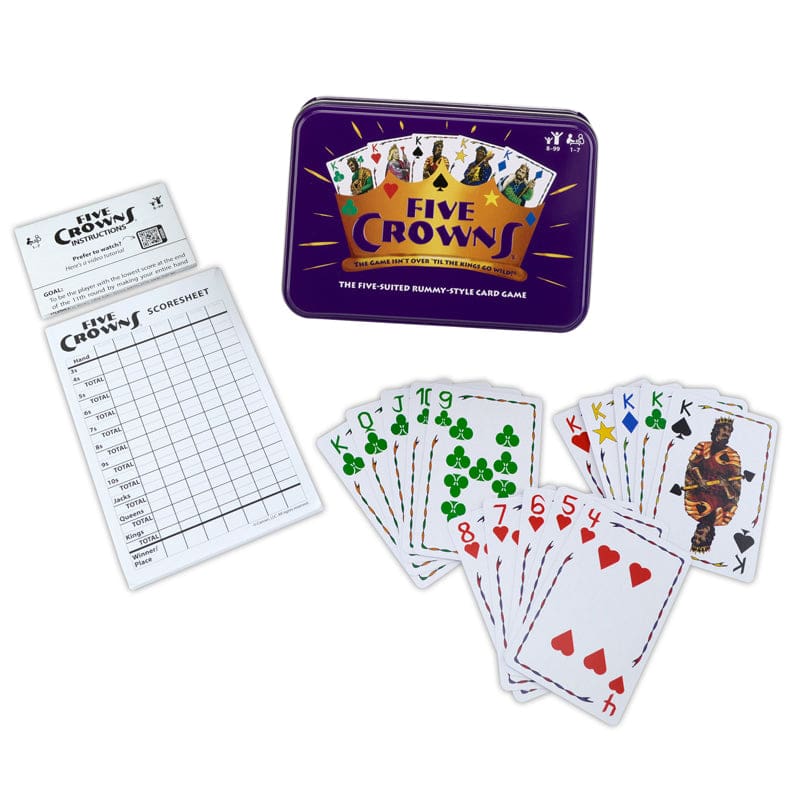 Five Crowns Game (Pack of 2) - Card Games - Playmonster LLC (patch)