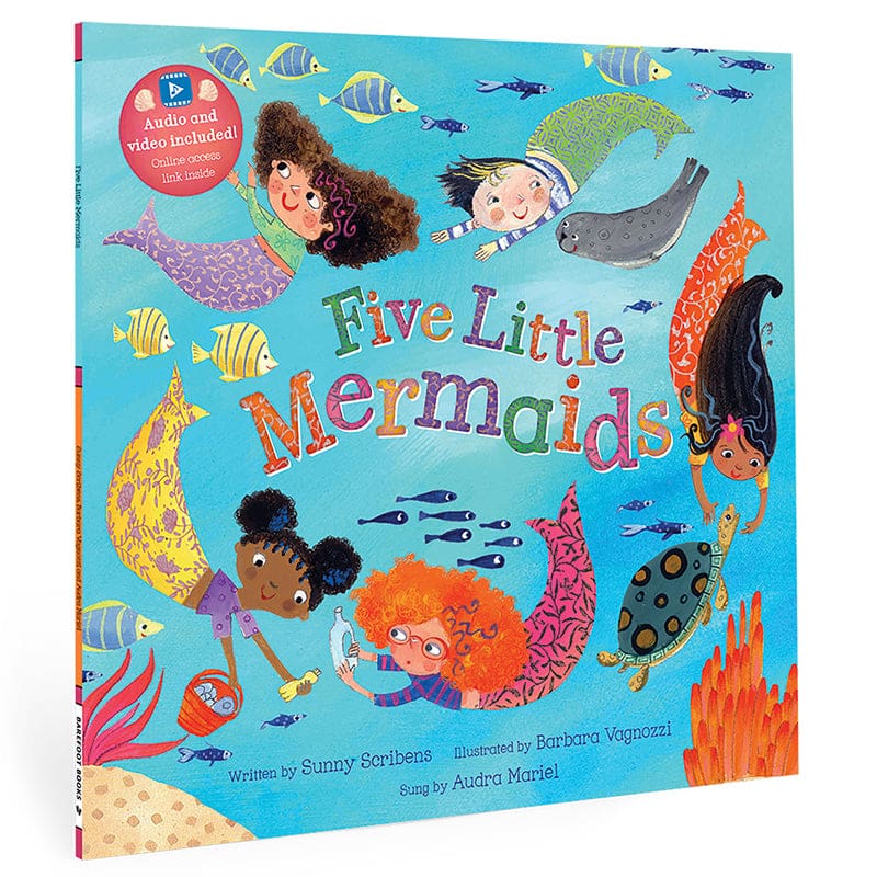 Five Little Mermaids Singalong (Pack of 6) - Classroom Favorites - Barefoot Books