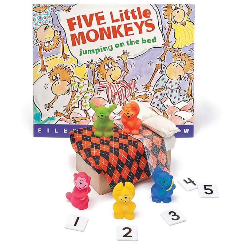 Five Little Monkeys Jumping On The Bed 3D Storybook - Classroom Favorites - Primary Concepts Inc