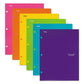 Five Star Four-pocket Portfolio 11 X 8.5 Assorted Colors Trend Design 6/pack - School Supplies - Five Star®