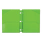Five Star Snap-in Plastic Folder 20-sheet Capacity 11 X 8.5 Assorted Snap Closure 4/set - School Supplies - Five Star®