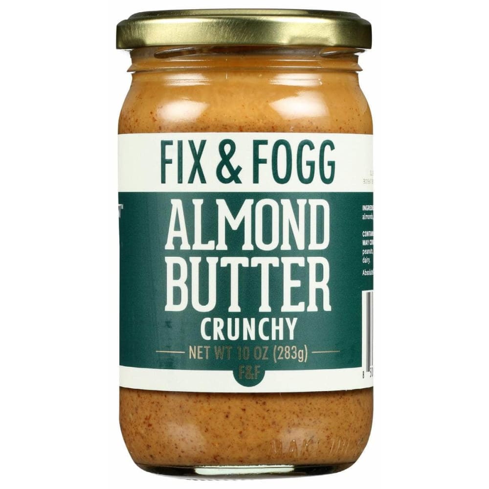 FIX & FOGG Fix & Fogg Butter Almond Crunchy, 10 Oz