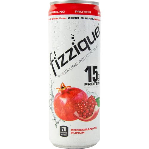 Fizzique Sparkling Protein Water Pomegranate Punch 12 ea - Fizzique