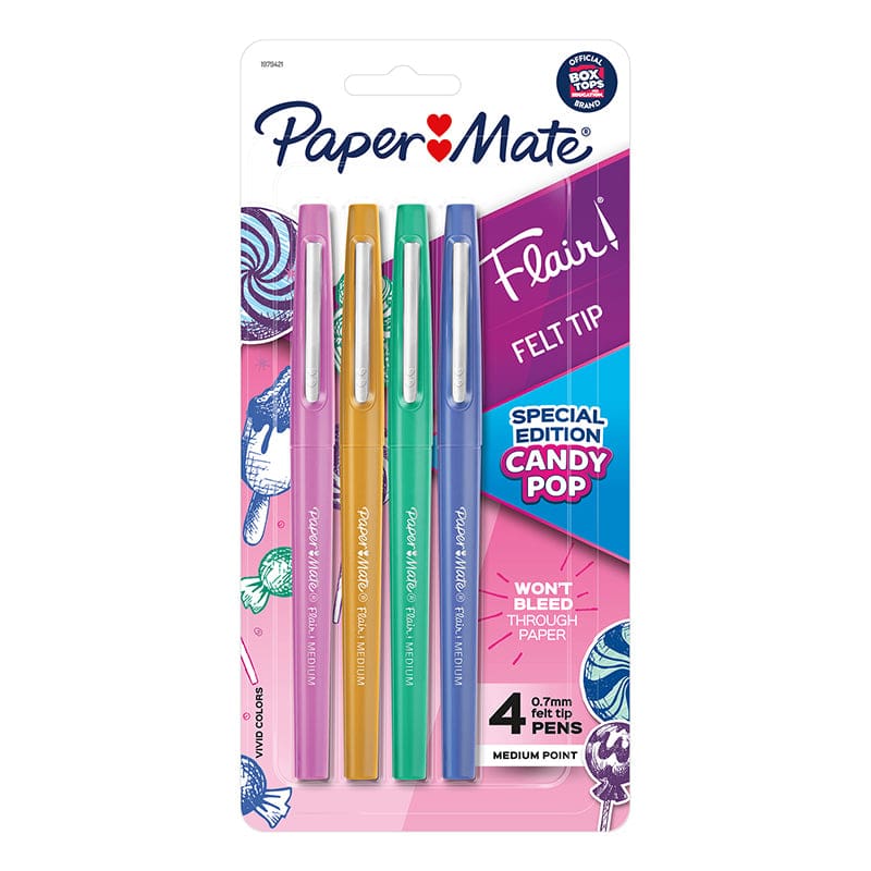Flair 4 Color Med Candy Pop Pens Papermate (Pack of 6) - Pens - Sanford L.p.