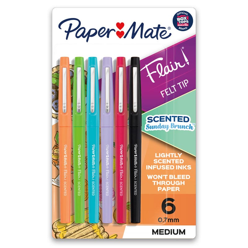 Flair Scented Pen Assorted 6Ct Paper Mate (Pack of 3) - Pens - Sanford L.p.