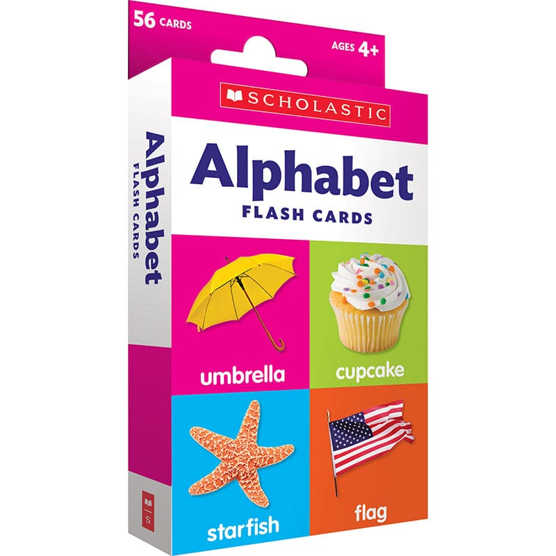 Flash Cards Alphabet (Pack of 12) - Letter Recognition - Scholastic Teaching Resources