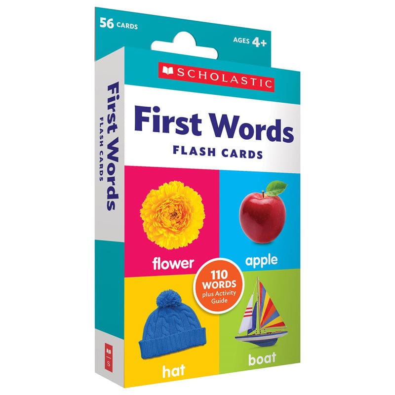 Flash Cards First Words (Pack of 12) - Word Skills - Scholastic Teaching Resources