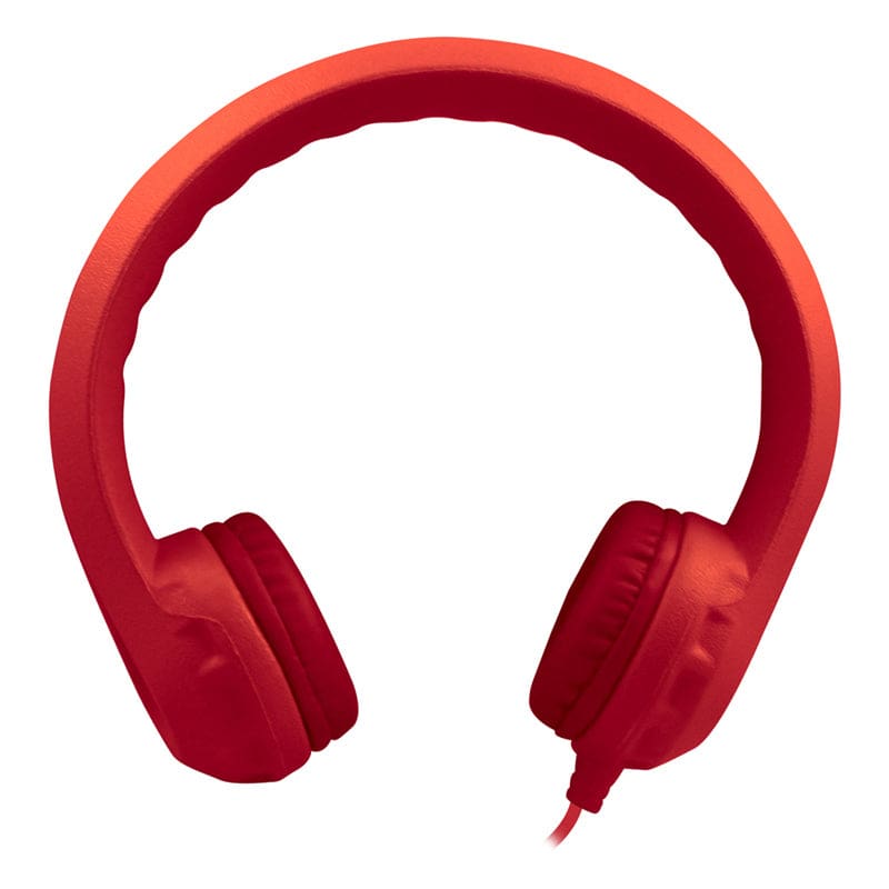 Flex-Phones Indestructible Red Foam Headphones - Headphones - Hamilton Electronics Vcom