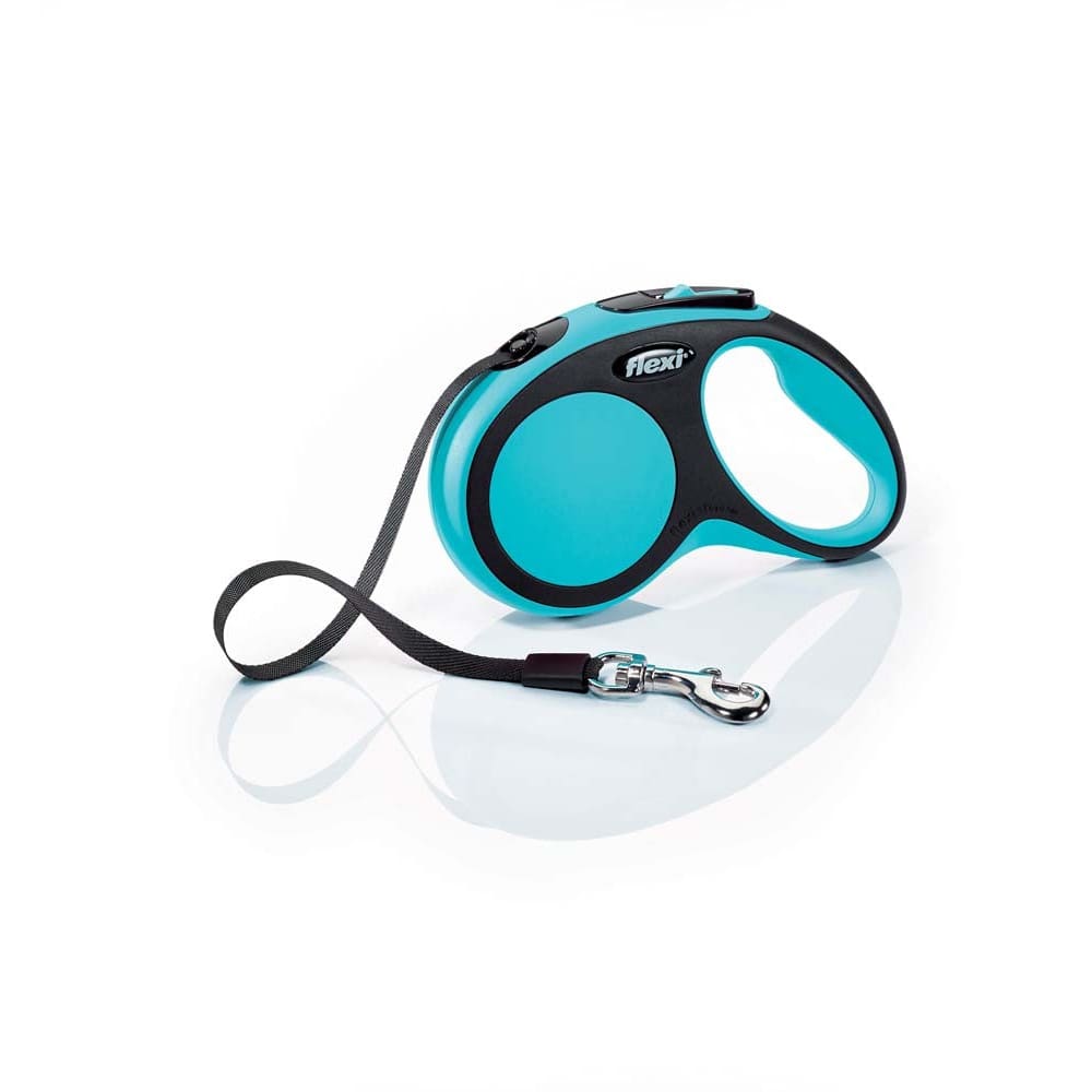 Flexi Comfort Retractable Tape Dog Leash Blue 16 ft Small - Pet Supplies - Flexi