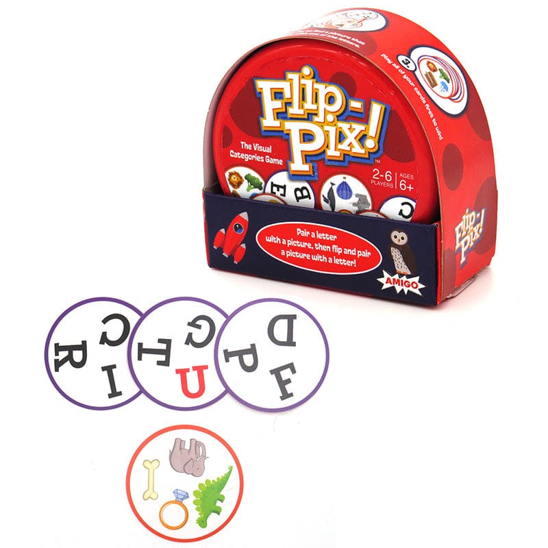 Flip-Pix Game (Pack of 6) - Games - Amigo Games Inc