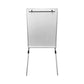 Flipside Adjustable Dry Erase Board 27.5 X 32 White Surface Silver Aluminum Frame - School Supplies - Flipside