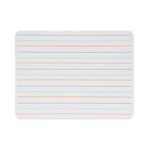 Flipside Magnetic Two-sided Red And Blue Ruled Dry Erase Board 12 X 9 Ruled White Front/unruled White Back 12/pack - School Supplies -