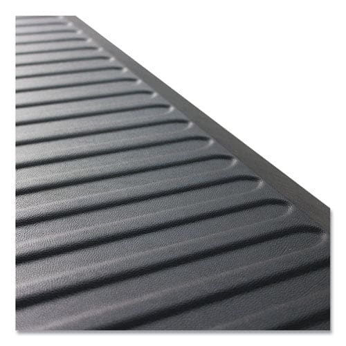 Floortex Afs-tex 6000x Anti-fatigue Mat Rectangular 23 X 67 Midnight Black - Janitorial & Sanitation - Floortex®