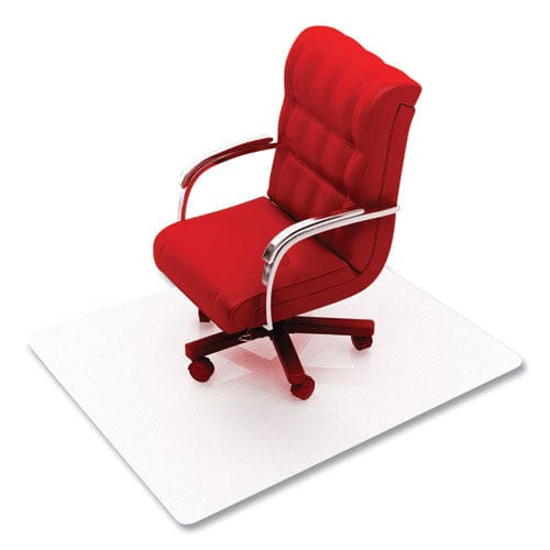 Floortex Cleartex Advantagemat Phthalate Free Pvc Chair Mat For Hard Floors 48 X 36 Clear - Furniture - Floortex®