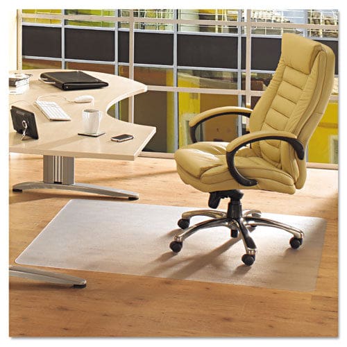 Floortex Cleartex Advantagemat Phthalate Free Pvc Chair Mat For Hard Floors 53 X 45 Clear - Furniture - Floortex®