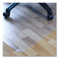 Floortex Cleartex Advantagemat Phthalate Free Pvc Chair Mat For Hard Floors 53 X 45 Clear - Furniture - Floortex®
