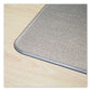 Floortex Cleartex Megamat Heavy-duty Polycarbonate Mat For Hard Floor/all Carpet 46 X 60 Clear - Furniture - Floortex®