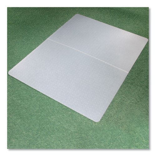 Floortex Ecotex Polypropylene Rectangular Foldable Chair Mat For Carpets 35 X 46 Translucent - Furniture - Floortex®