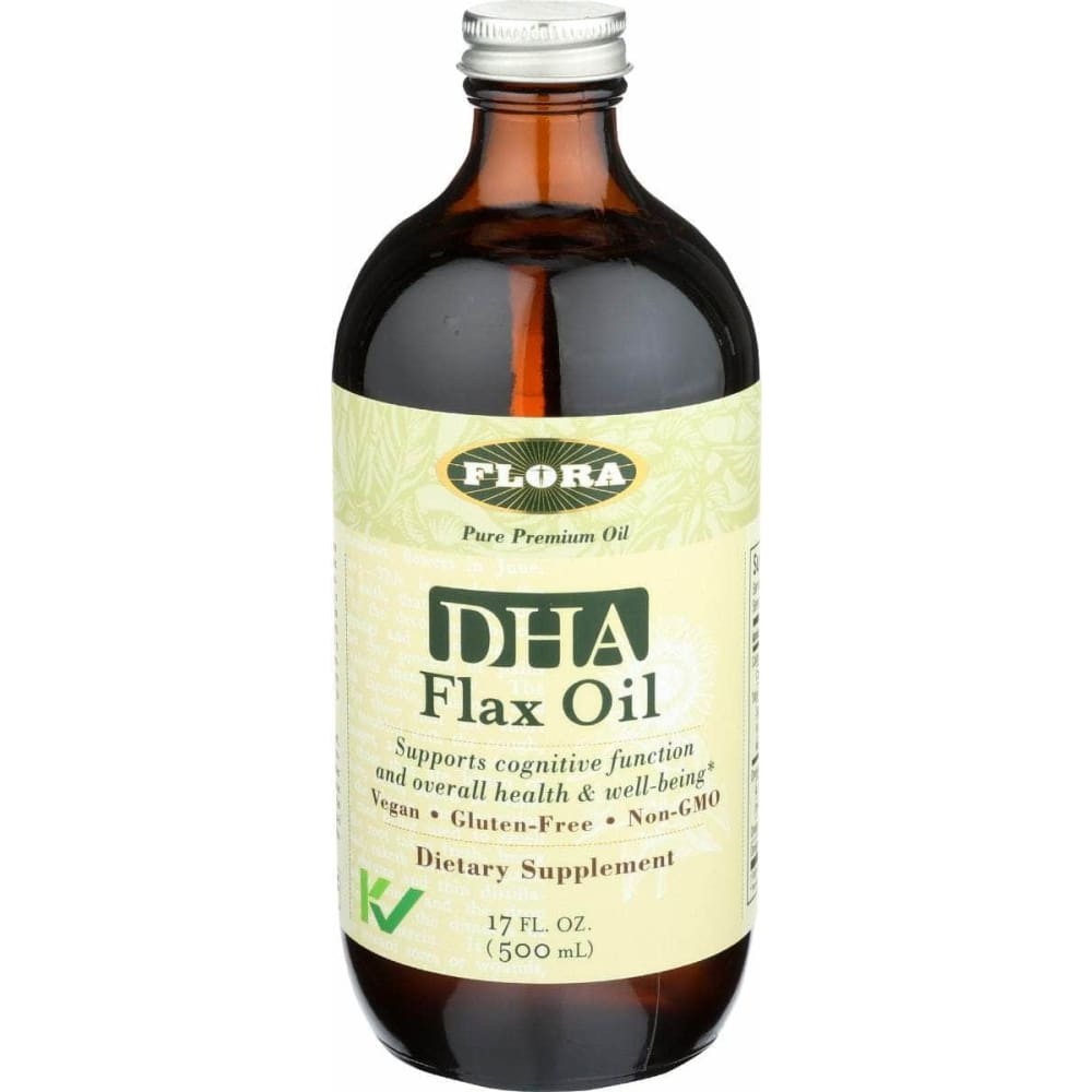 FLORA FLORA HEALTH DHA Flax Oil, 17 oz