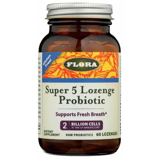 FLORA FLORA HEALTH Super 5 Lozenge Probiotic, 60 tb