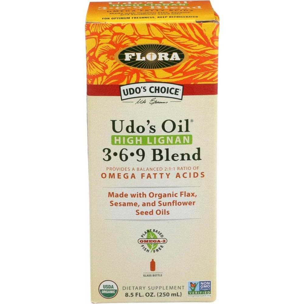 FLORA FLORA HEALTH Udos Oil 3 6 9 Blend, 8.5 fo
