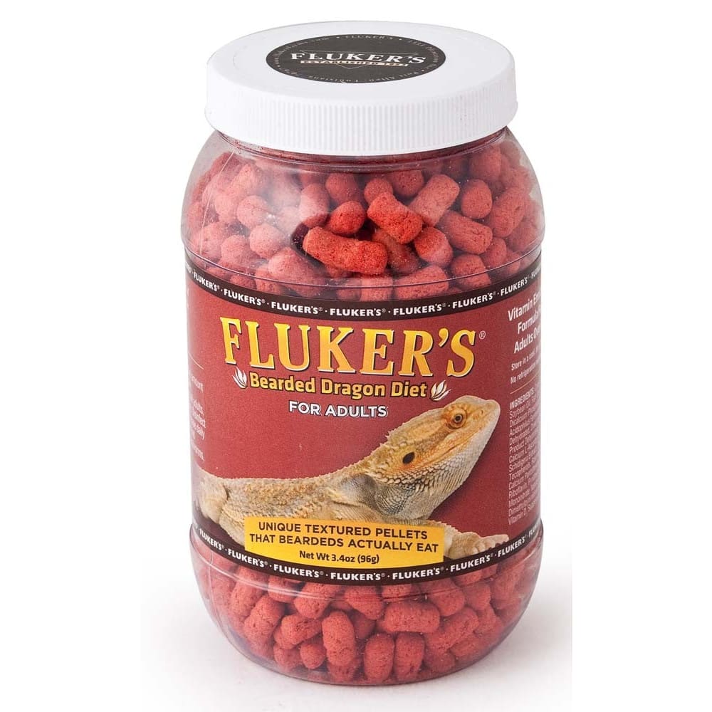 Fluker’s Adult Bearded Dragon Dry Food 3.4 oz - Pet Supplies - Fluker’s