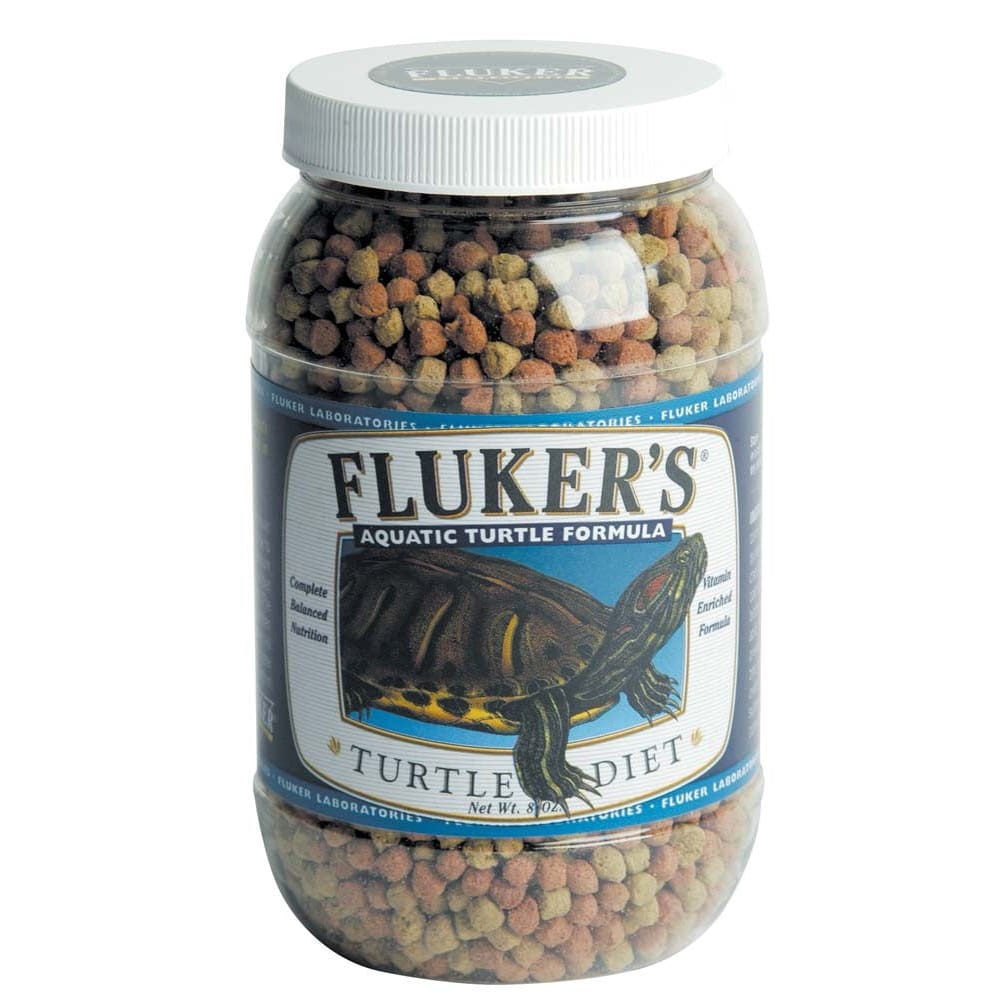 Fluker’s Aquatic Turtle Formula Turtle Diet Dry Food 8 oz - Pet Supplies - Fluker’s