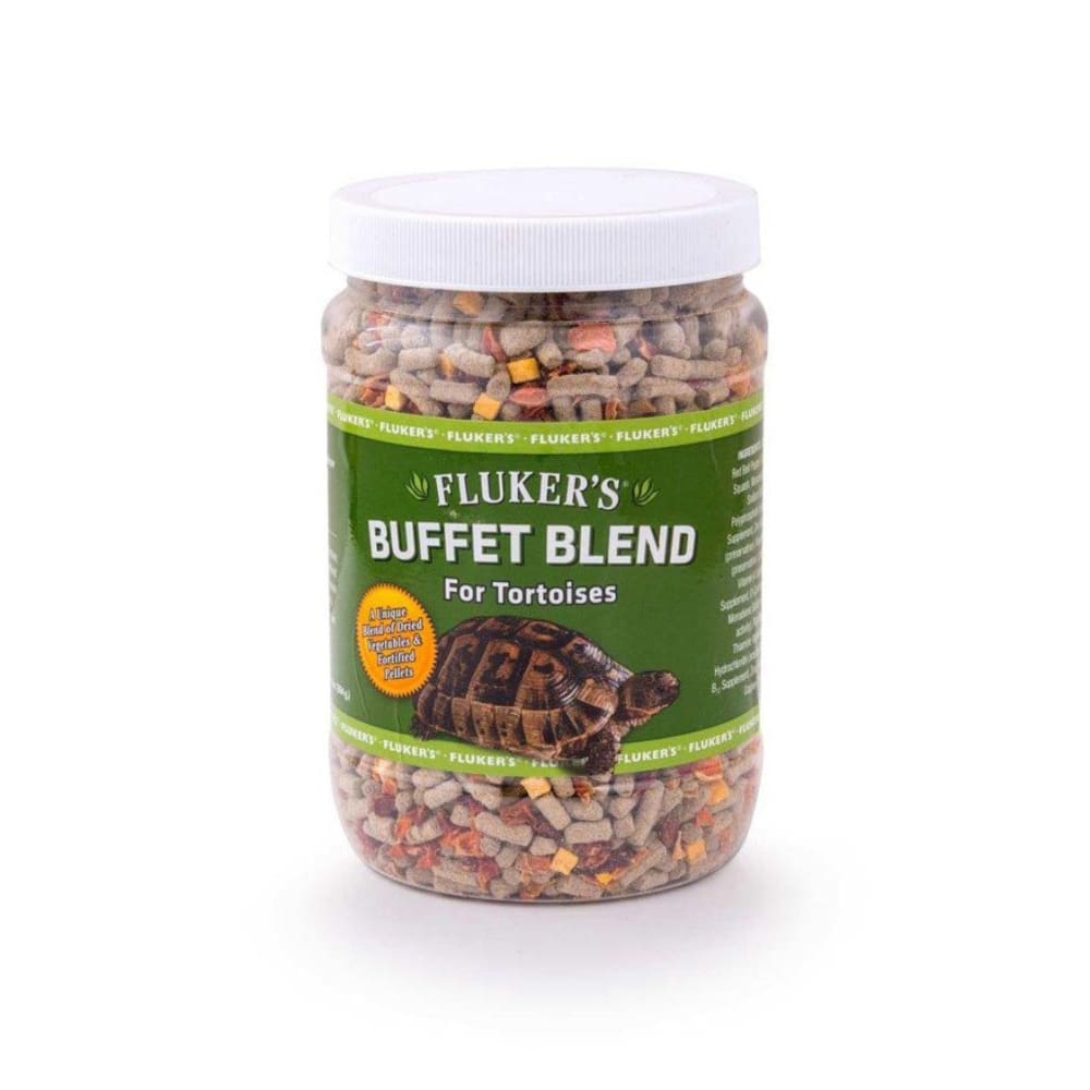 Flukers Buffet Blend Tortoise Freeze Dried Food 12.5 oz - Pet Supplies - Flukers Buffet