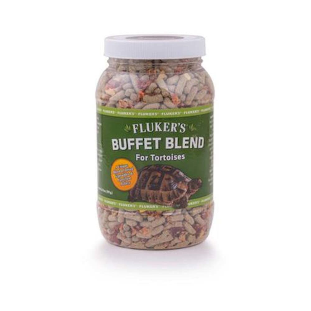 Flukers Buffet Blend Tortoise Freeze Dried Food 6.75 oz - Pet Supplies - Flukers Buffet