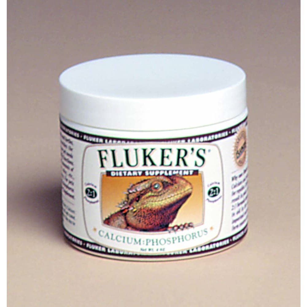 Fluker’s Calcium:Phosphorus 2:1 Dietary Supplement 4 oz - Pet Supplies - Fluker’s