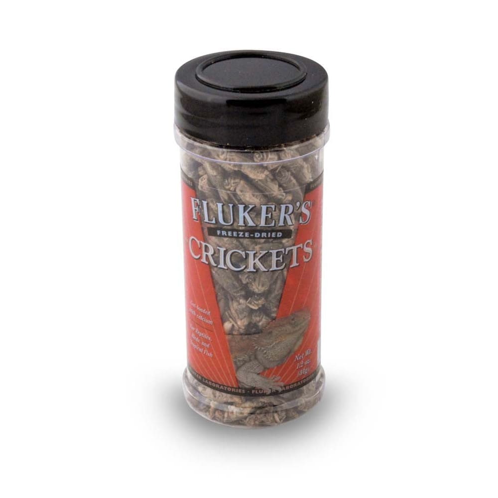 Fluker’s Freeze Dried Crickets Reptile Food 1.2 oz - Pet Supplies - Fluker’s