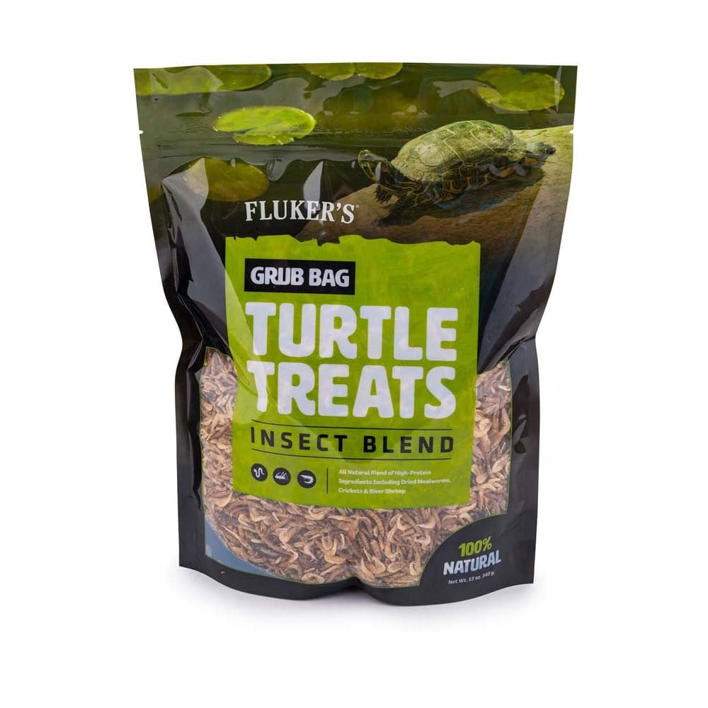 Fluker’s Grub Bag Turtle Treat Insect Blend Dry Food 12 oz - Pet Supplies - Fluker’s