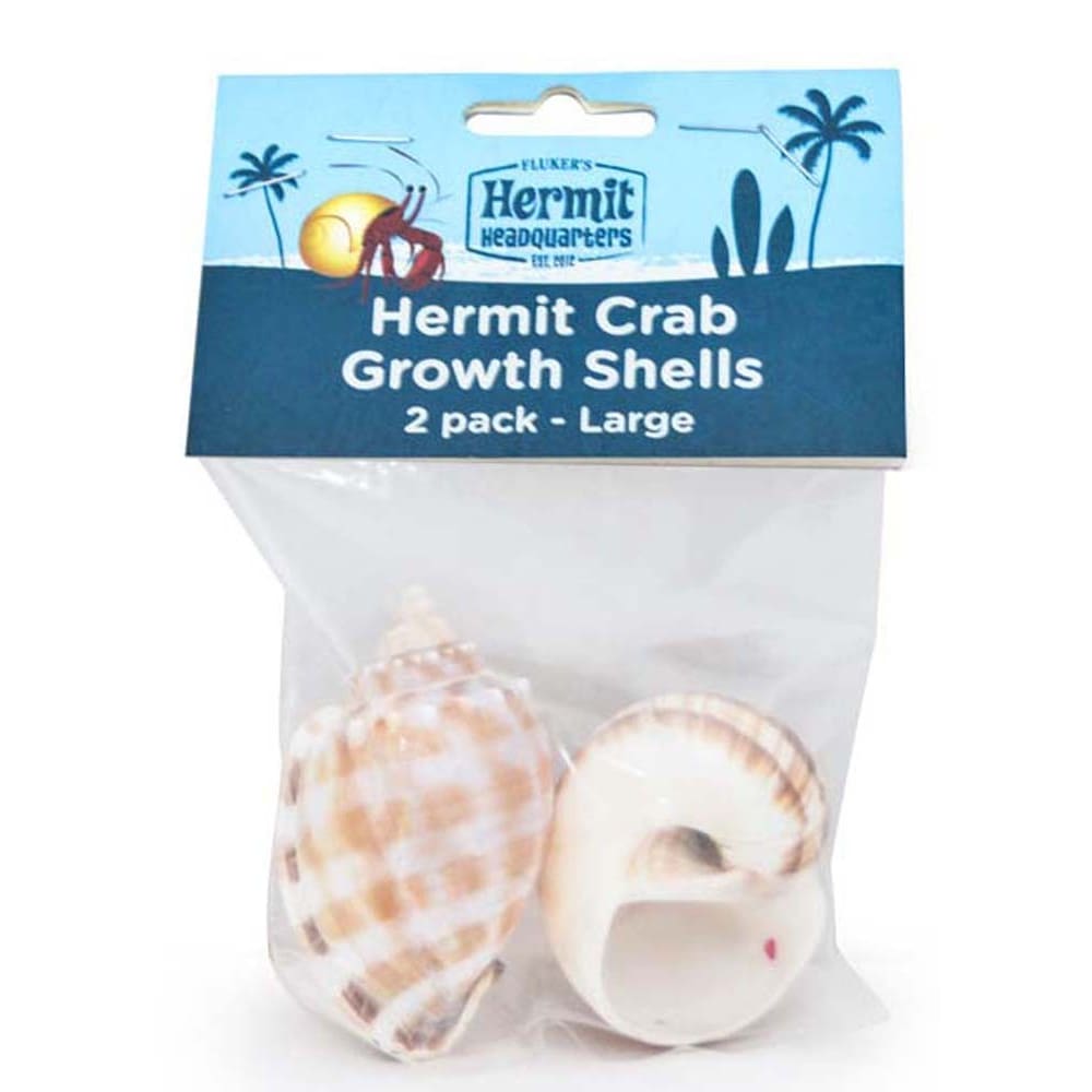 Fluker’s Hermit Crab Growth Shells Assorted 2 Pack Large - Pet Supplies - Fluker’s