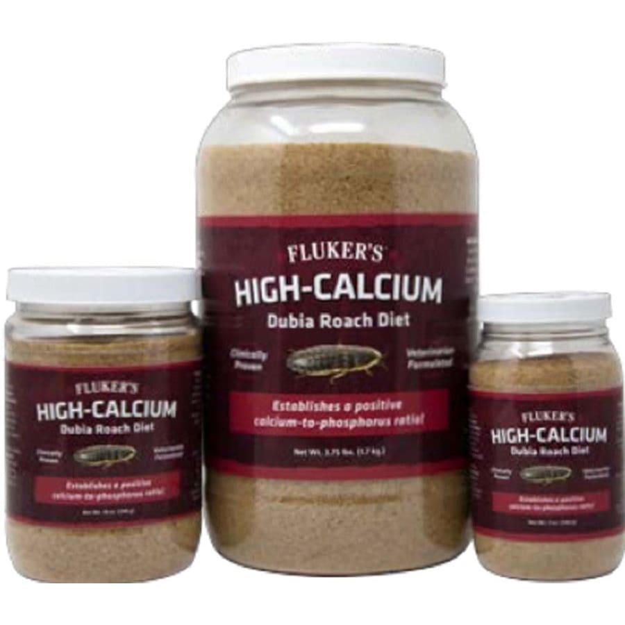 Flukers High-Calcium Dubia Roach Diet Supplement 14 oz - Pet Supplies - Flukers