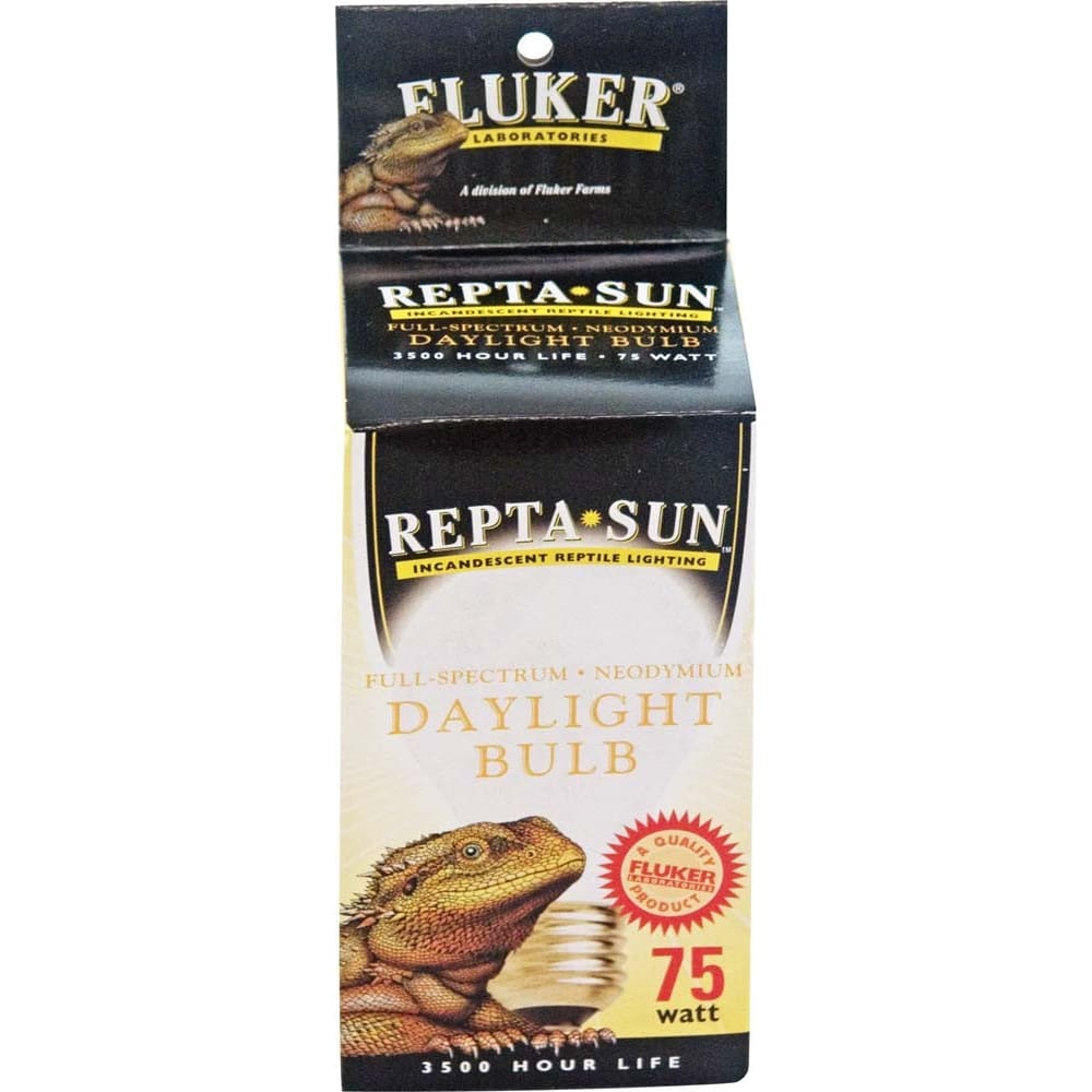 Fluker’s Repta-Sun Full-Spectrum Neodymium Daylight Bulb 75 Watts - Pet Supplies - Fluker’s