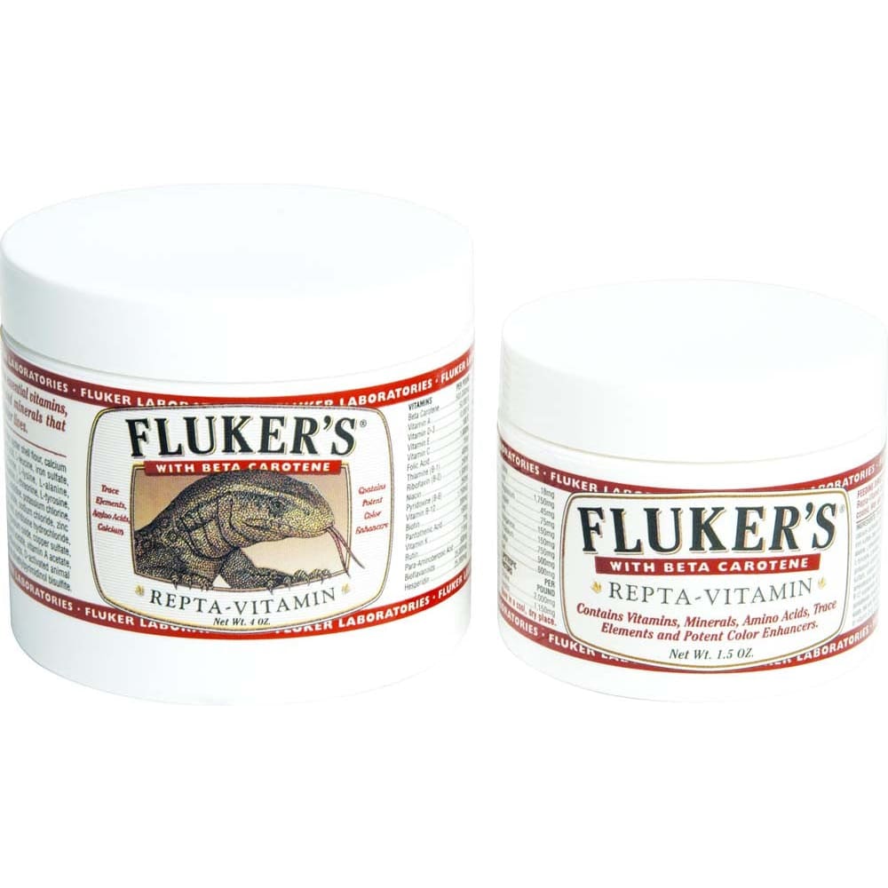 Fluker’s Repta-Vitamin with Beta Carotene Reptile Supplement 4 oz - Pet Supplies - Fluker’s