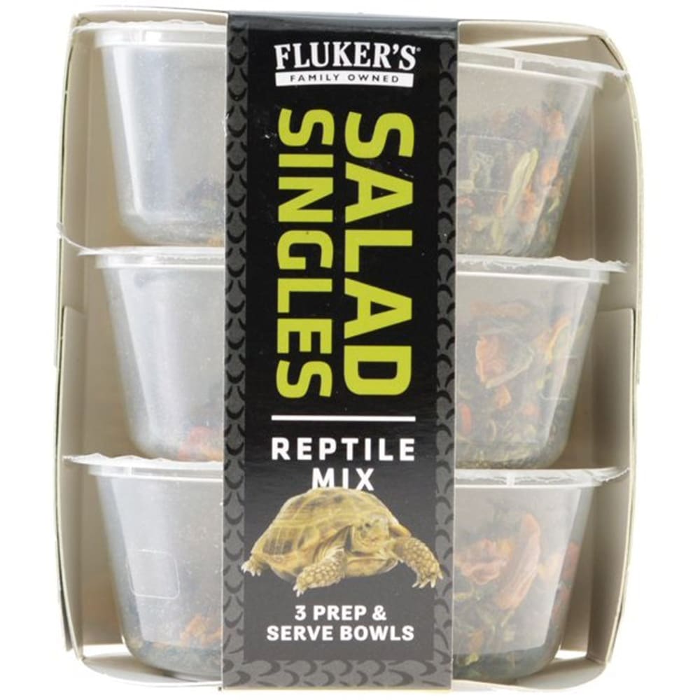 Flukers Salad Singles Reptile Blend 1ea-0.65 oz; 3 pk - Pet Supplies - Flukers
