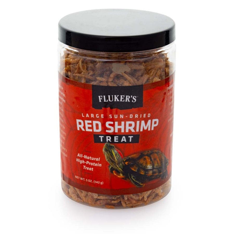 Flukers Sun-Dried Red Shrimp Reptile Treat 5 Ounces - Pet Supplies - Flukers