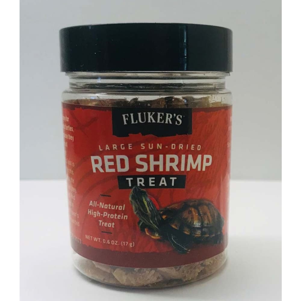 Fluker’s Sun-Dried Red Shrimp Reptile Treat.6 Ounces - Pet Supplies - Fluker’s
