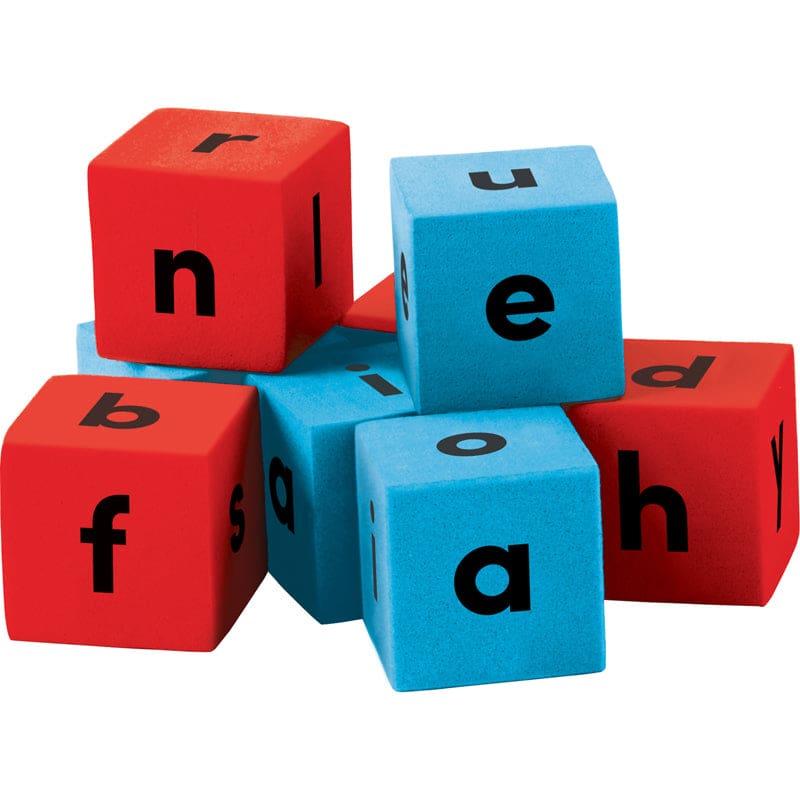 Foam Alphabet Dice (Pack of 8) - Dice - Teacher Created Resources