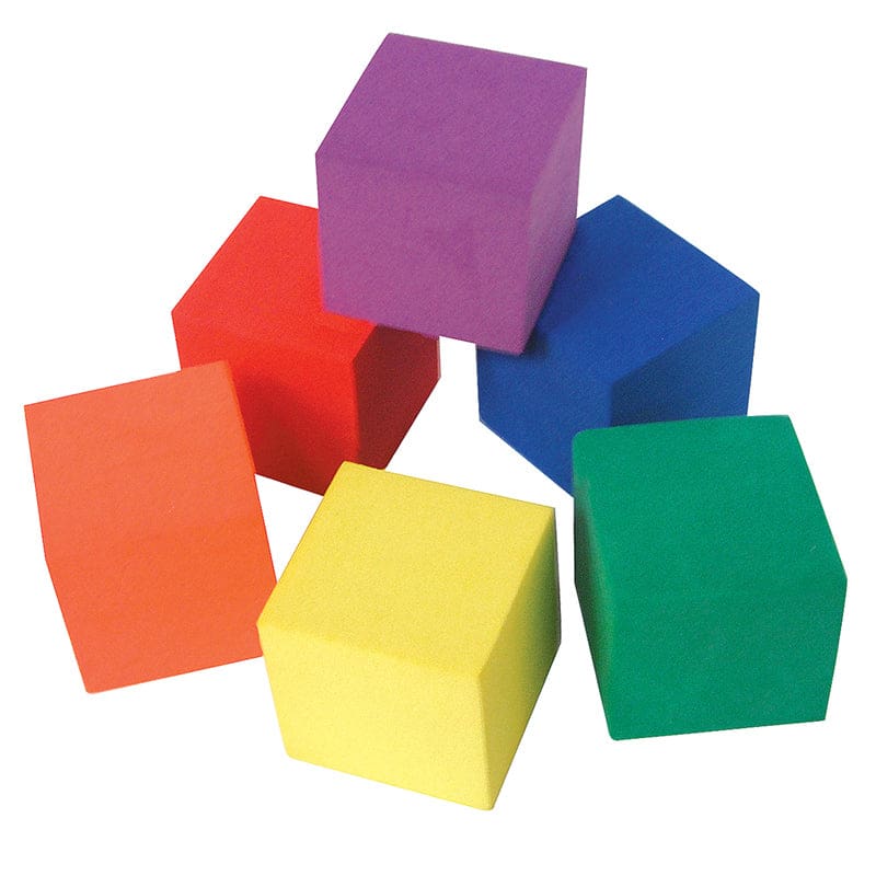 Foam Color Cubes (Pack of 8) - Patterning - Teacher Created Resources