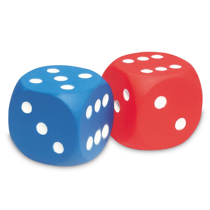 Foam Dice Dot (Pack of 8) - Dice - Learning Resources