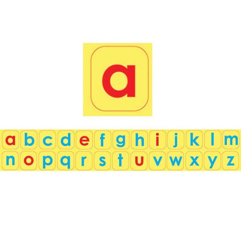 Foam Letter Magnets Lowercase (Pack of 6) - Magnetic Letters - Ashley Productions