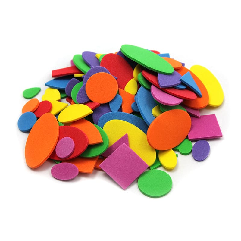 Foam Shapes Asst Colors 264 Pcs (Pack of 12) - Foam - Charles Leonard
