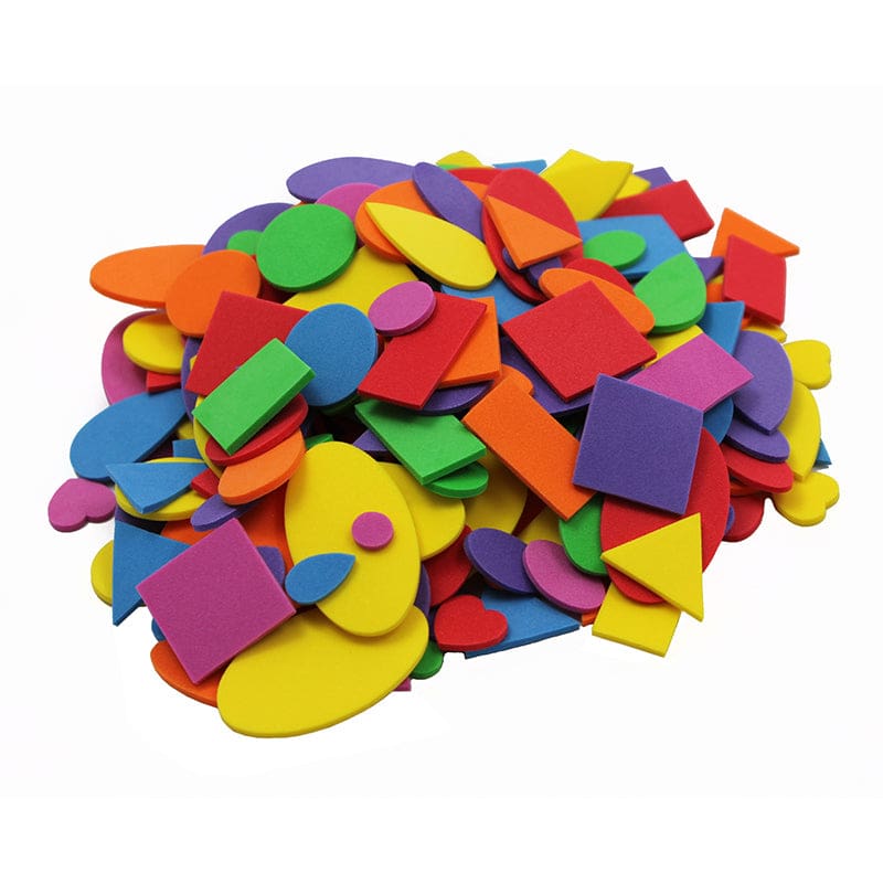 Foam Shapes Asst Colors 720 Pcs (Pack of 10) - Foam - Charles Leonard