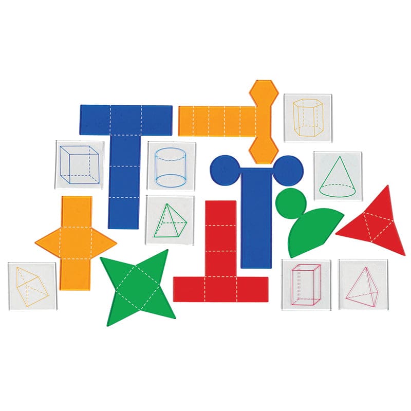 Folding Geometric Shapes 32/Set Combo Set - Geometry - Learning Resources