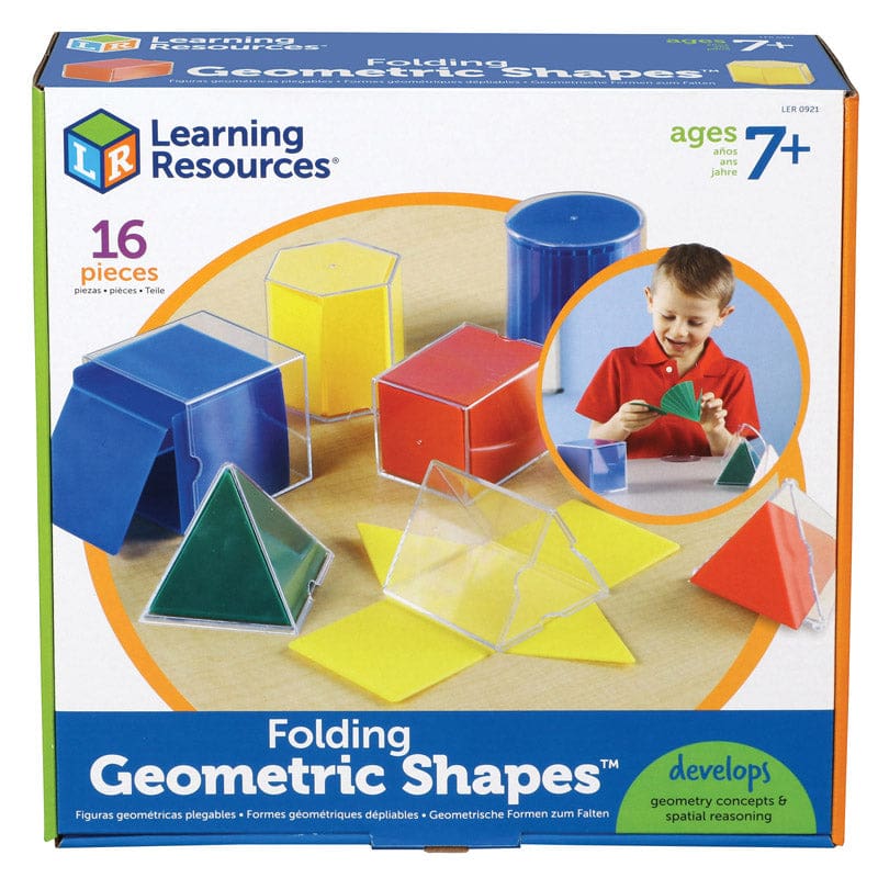 Folding Geometric Shapes - Geometry - Learning Resources