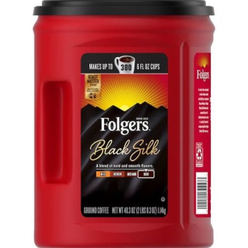Folgers Black Silk Ground Coffee (40.3 oz.) - Folgers